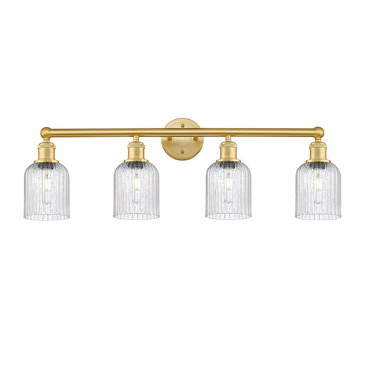 Innovations Edison Bridal Veil 4Lt 32" Bath, Gold/Seedy - 616-4W-SG-G559-5SDY