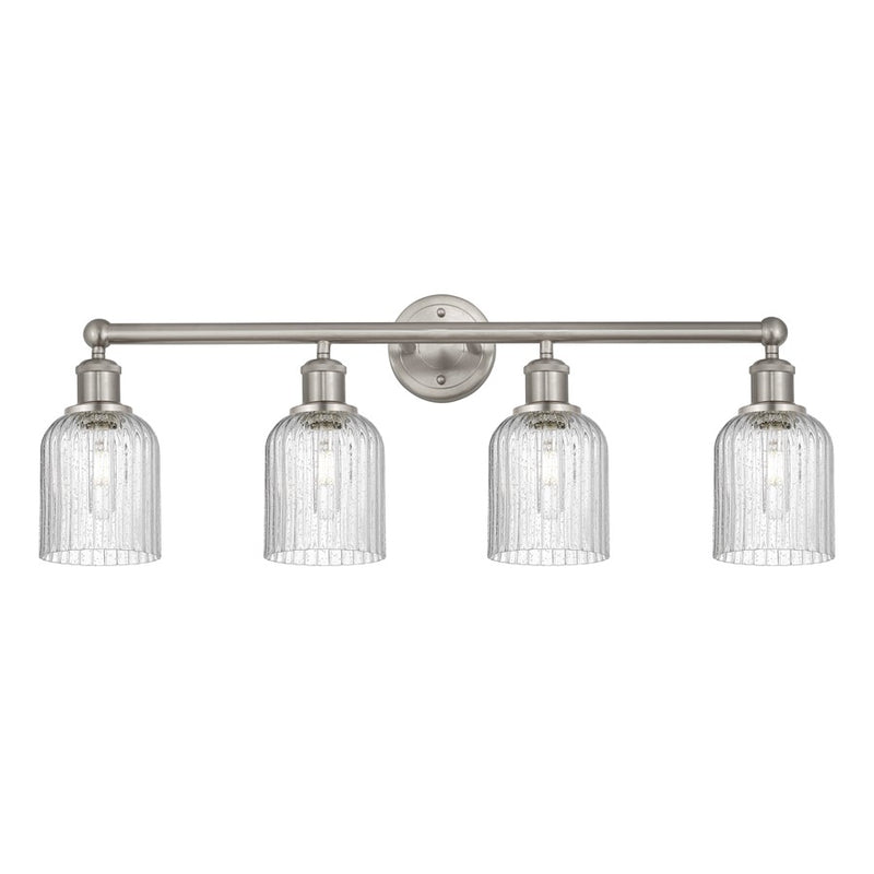 Innovations Edison Bridal Veil 4Lt 32" Bath, SN/SD - 616-4W-SN-G559-5SDY