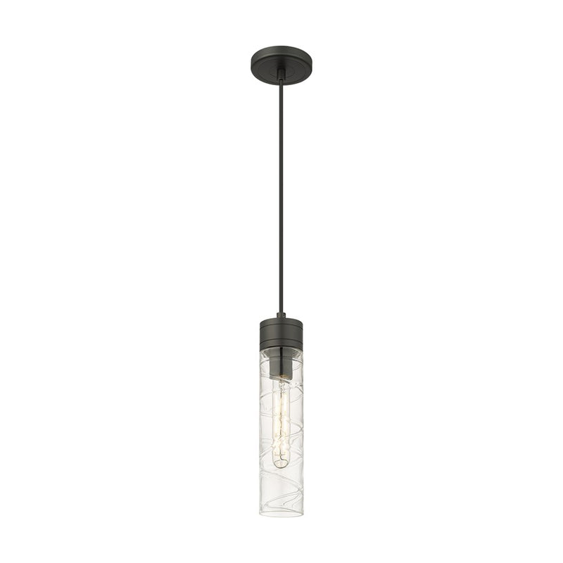 Innovations Ballston Boreas 3" Cord Mini Pend/11"H, BK/DS - 617-1P-BK-G617-11DE