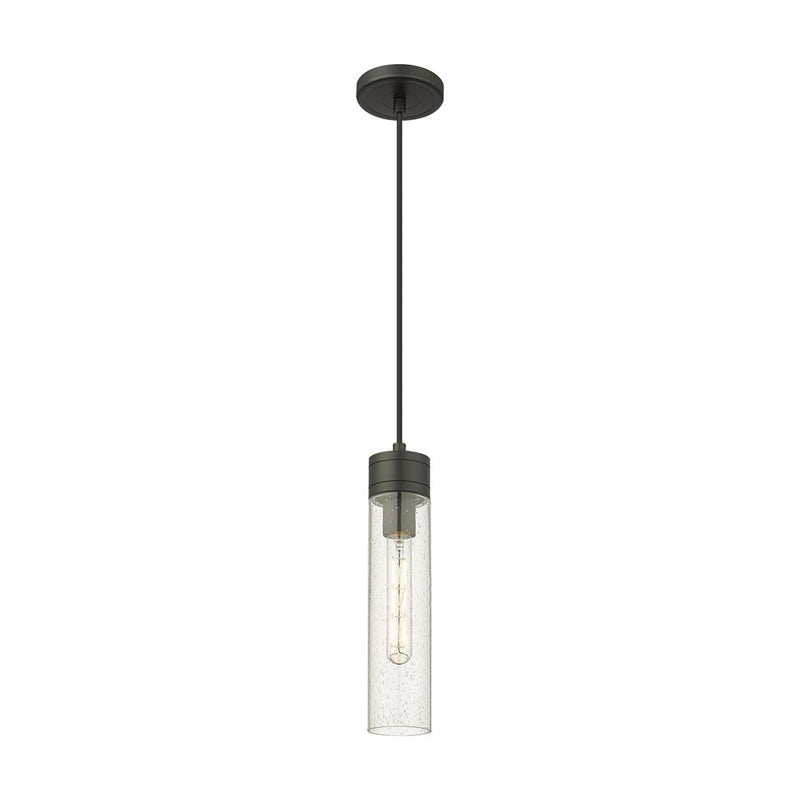 Innovations Ballston Boreas 3" Cord Mini Pend/11"H, BK/SD - 617-1P-BK-G617-11SDY