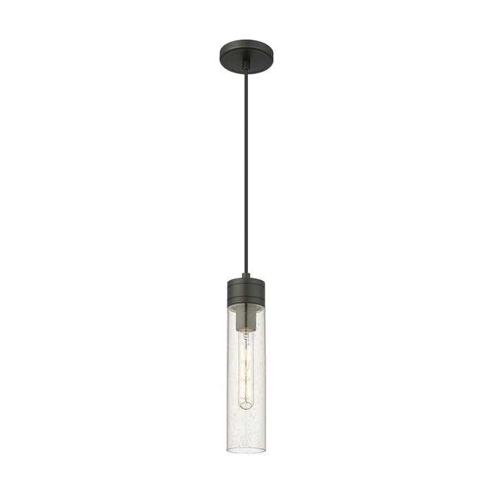 Innovations Ballston Boreas 3" Cord Mini Pend/11"H, BK/SD - 617-1P-BK-G617-11SDY