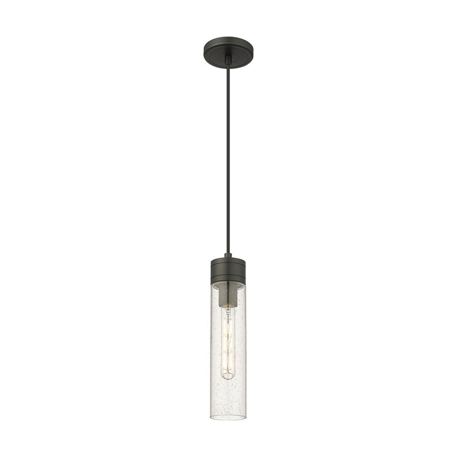Innovations Ballston Boreas 3" Cord Mini Pend/11"H, BK/SD - 617-1P-BK-G617-11SDY