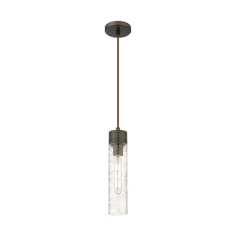 Innovations Ballston Boreas 3" Cord Mini Pend/11"H, BZ/DS - 617-1P-OB-G617-11DE