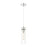 Innovations Ballston Boreas 3" Cord Mini Pend/11"H, CH/CL - 617-1P-PC-G617-11CL