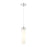 Innovations Ballston Boreas 3" Cord Mini Pend/11"H, CH/WH - 617-1P-PC-G617-11WH