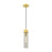 Innovations Ballston Boreas 3" Cord Mini Pend/11"H, GD/SM - 617-1P-SG-G617-11SM
