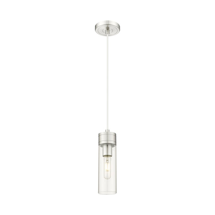 Innovations Ballston Boreas 3" Cord Mini Pend/8"H, SN/CL - 617-1P-SN-G617-8CL