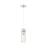 Innovations Ballston Boreas 3" Cord Mini Pend/8"H, SN/DS - 617-1P-SN-G617-8DE