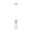 Innovations Ballston Boreas 3" Cord Mini Pend/8"H, SN/SC - 617-1P-SN-G617-8SCL