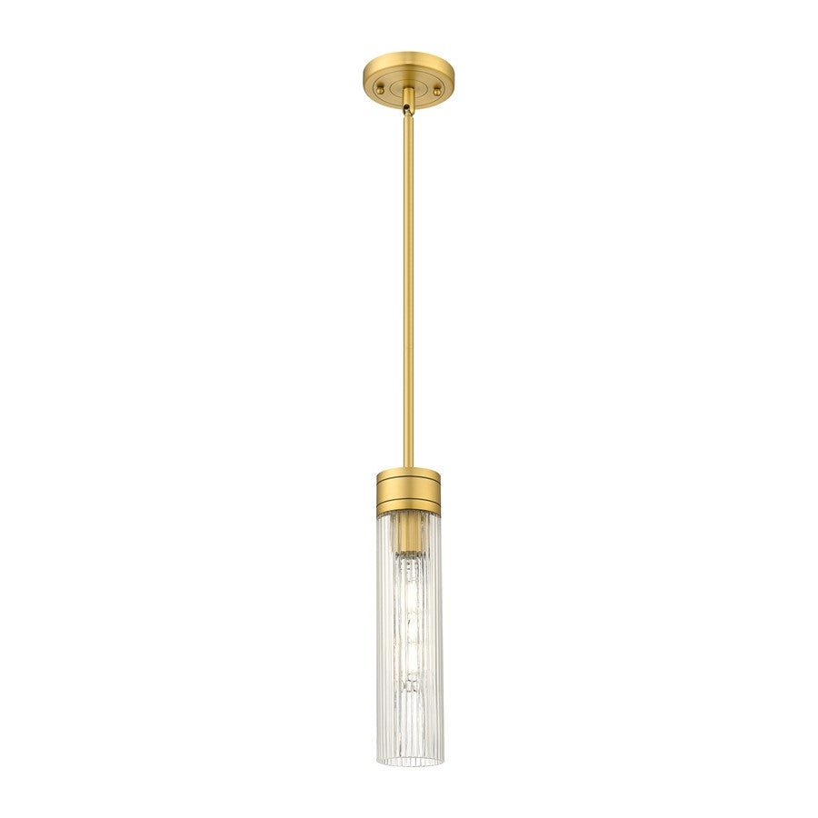 Innovations Ballston Boreas 3" Stem Mini Pend/11"H, BB/SC - 617-1S-BB-G617-11SCL