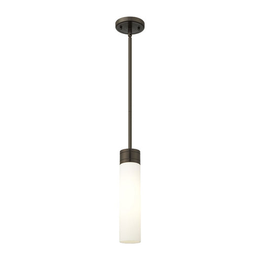 Innovations Ballston Boreas 3" Stem Mini Pend/11"H, BZ/SW - 617-1S-OB-G617-11SWH