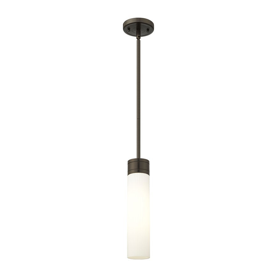 Innovations Ballston Boreas 3" Stem Mini Pend/11"H, BZ/SW - 617-1S-OB-G617-11SWH