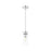 Innovations Ballston Boreas 3" Stem Mini Pend/8"H, CH/CL - 617-1S-PC-G617-8CL