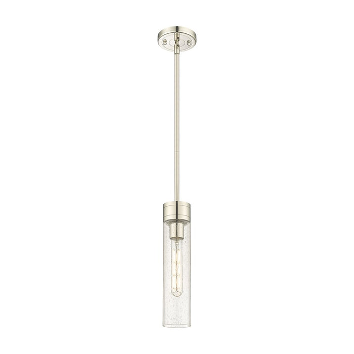 Innovations Ballston Boreas 3" Stem Mini Pend/11"H, PN/SD - 617-1S-PN-G617-11SDY