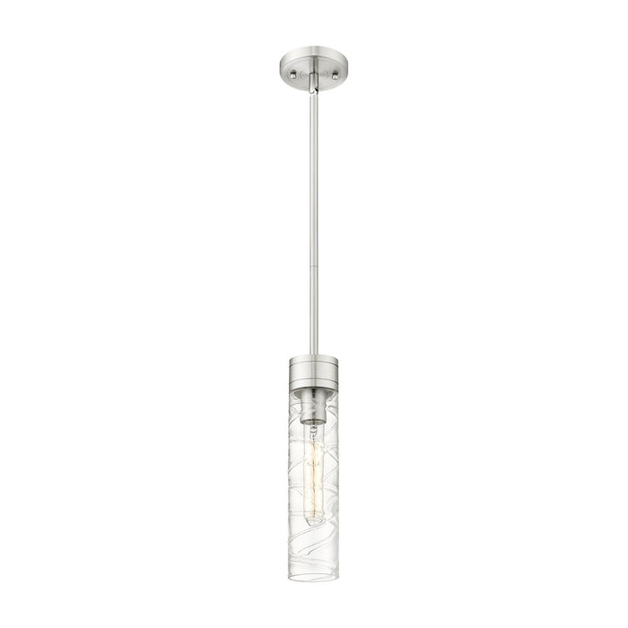 Innovations Ballston Boreas 3" Stem Mini Pend/11"H, SN/DS - 617-1S-SN-G617-11DE