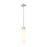 Innovations Ballston Boreas 3" Stem Mini Pend/11"H, SN/WH - 617-1S-SN-G617-11WH