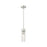Innovations Ballston Boreas 3" Stem Mini Pend/8"H, SN/SC - 617-1S-SN-G617-8SCL