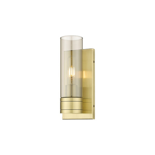 Innovations Ballston Boreas 1Lt 5" Sconce/8"H AB/SM - 617-1W-AB-G617-8SM