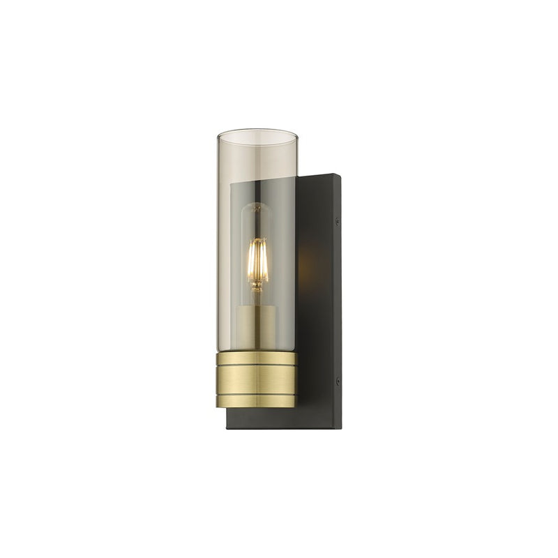 Innovations Ballston Boreas 1Lt 5" Sconce/8"H, BLB/SM - 617-1W-BAB-G617-8SM