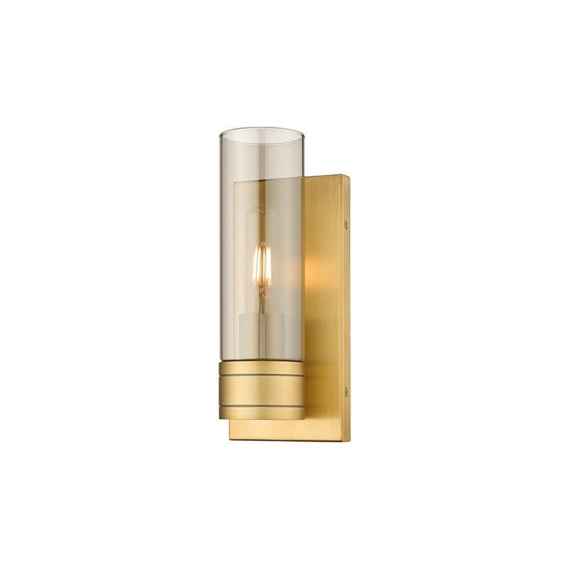 Innovations Ballston Boreas 1Lt 5" Sconce/8"H BB/SM - 617-1W-BB-G617-8SM
