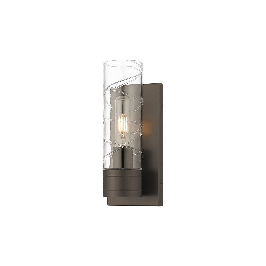 Innovations Ballston Boreas 1Lt 5" Sconce/8"H BZ/DS - 617-1W-OB-G617-8DE