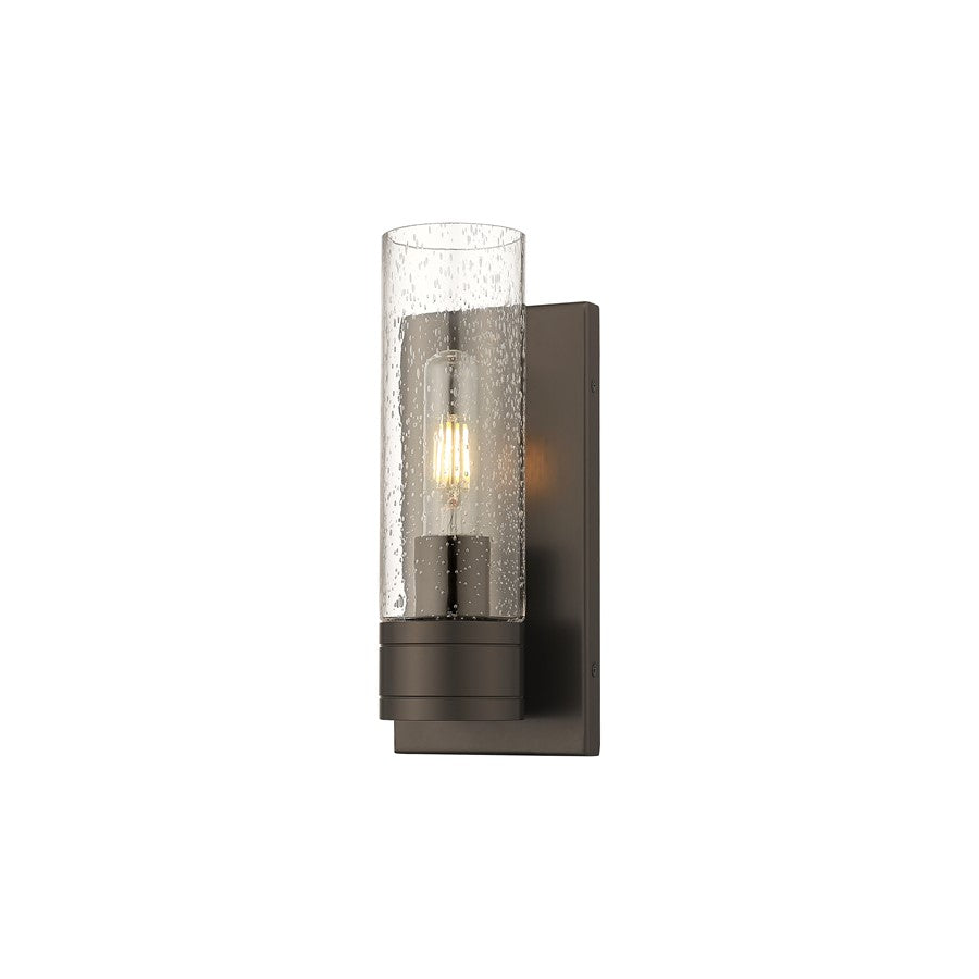 Innovations Ballston Boreas 1Lt 5" Sconce/8"H Bronze/Seedy - 617-1W-OB-G617-8SDY