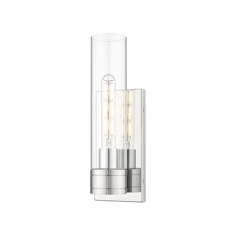 Innovations Ballston Boreas 1Lt 5" Sconce/11"H CH/CL - 617-1W-PC-G617-11CL