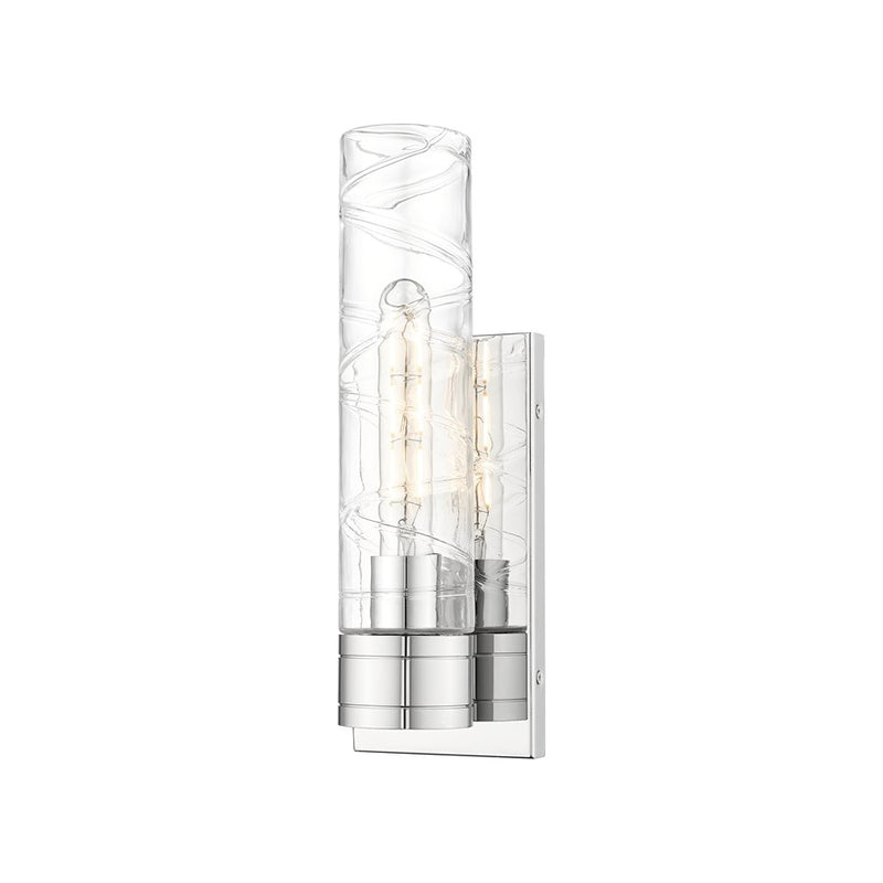 Innovations Ballston Boreas 1Lt 5" Sconce/11"H, CH/DS - 617-1W-PC-G617-11DE
