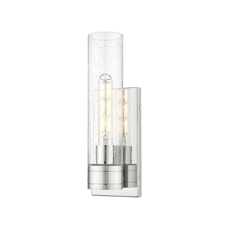 Innovations Ballston Boreas 1Lt 5" Sconce/11"H CH/SD - 617-1W-PC-G617-11SDY