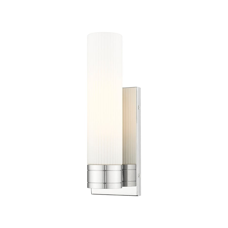 Innovations Ballston Boreas 1Lt 5" Sconce/11"H, CH/SW - 617-1W-PC-G617-11SWH