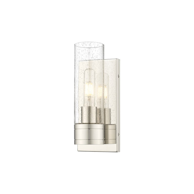 Innovations Ballston Boreas 1Lt 5" Sconce/8"H PN/SD - 617-1W-PN-G617-8SDY
