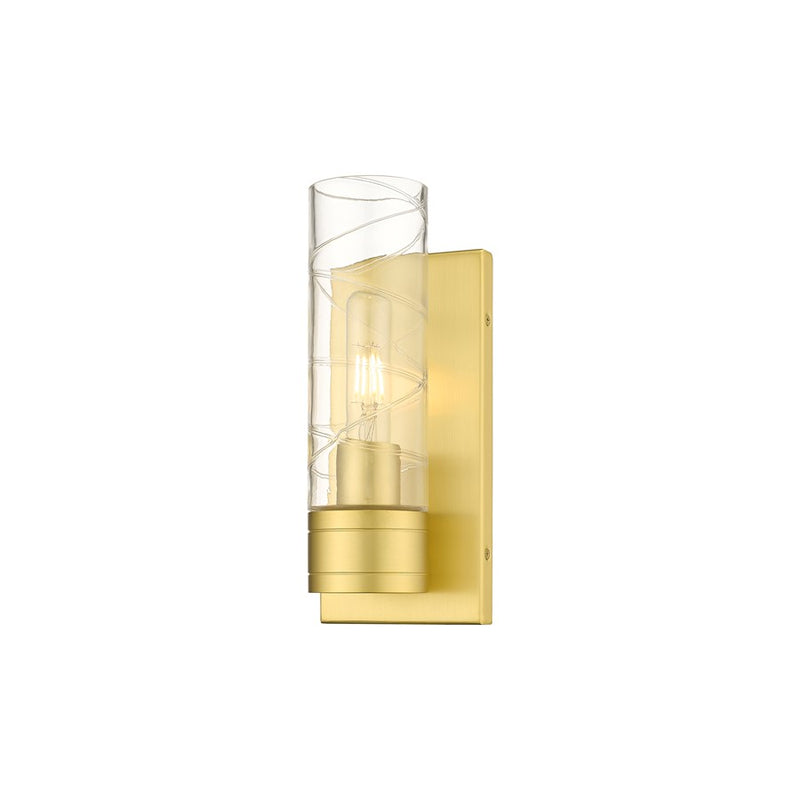 Innovations Ballston Boreas 1Lt 5" Sconce/8"H GD/DS - 617-1W-SG-G617-8DE