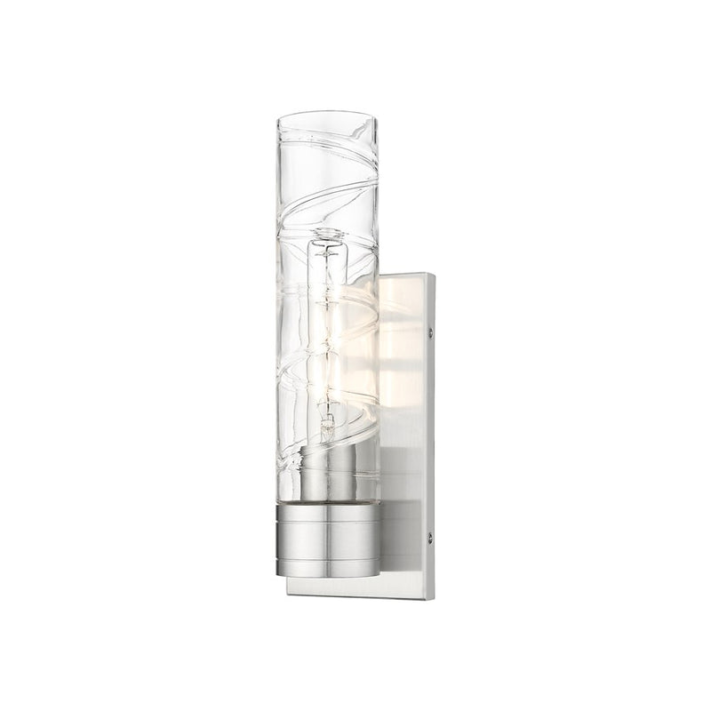 Innovations Ballston Boreas 1Lt 5" Sconce/11"H, SN/DS - 617-1W-SN-G617-11DE