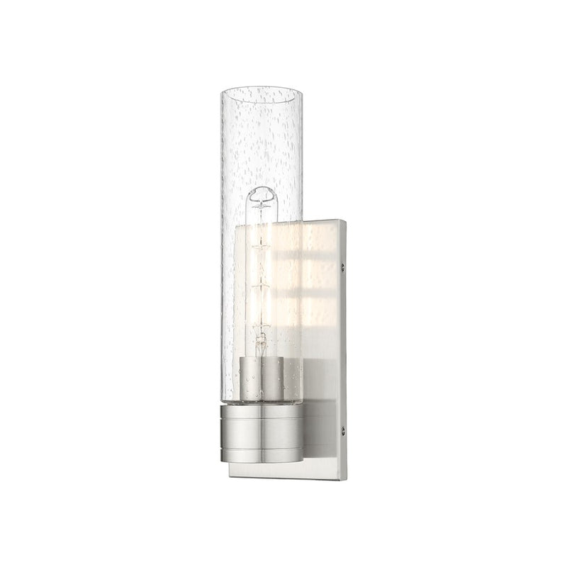 Innovations Ballston Boreas 1Lt 5" Sconce/11"H SN/SD - 617-1W-SN-G617-11SDY