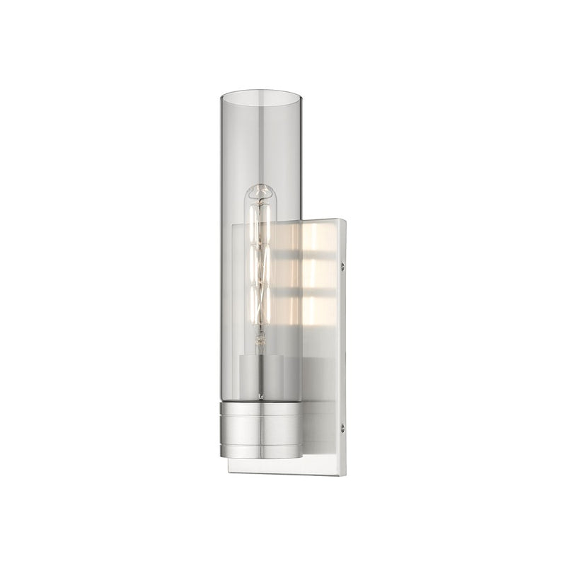 Innovations Ballston Boreas 1Lt 5" Sconce/11"H SN/SM - 617-1W-SN-G617-11SM