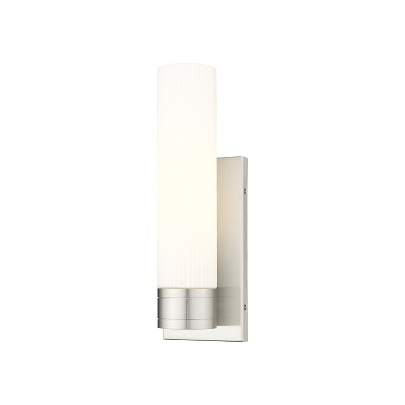 Innovations Ballston Boreas 1Lt 5" Sconce/11"H, SN/SW - 617-1W-SN-G617-11SWH