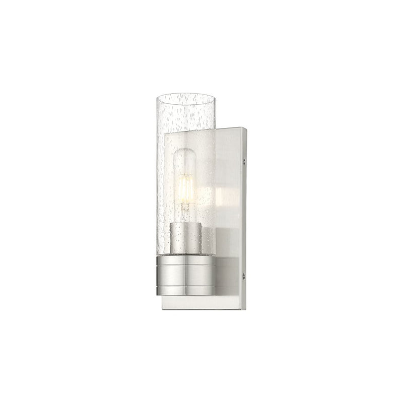 Innovations Ballston Boreas 1Lt 5" Sconce/8"H SN/SD - 617-1W-SN-G617-8SDY