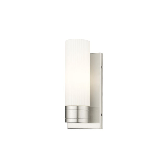 Innovations Ballston Boreas 1Lt 5" Sconce/8"H, SN/SW - 617-1W-SN-G617-8SWH