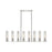 Innovations Boreas 6Lt 48" Stem Island, 11" Shade, PN/SM - 617-8I-PN-G617-11SM