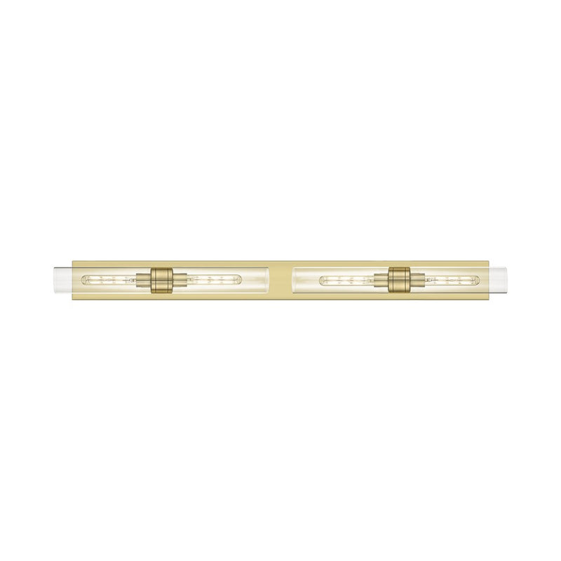 Innovations Ballston Boreas 4Lt 51" Bath, AB/CL - 617L-4W-AB-G617-11CL