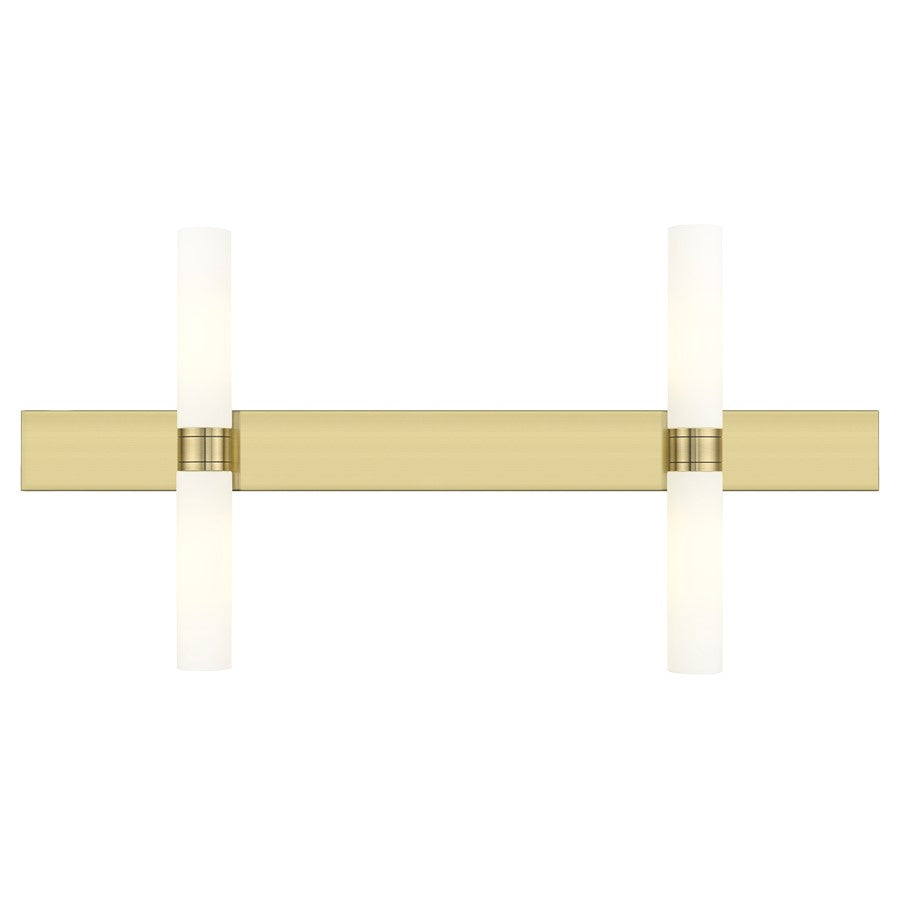 Innovations Ballston Boreas 4Lt 51" Bath, AB/WH - 617L-4W-AB-G617-11WH