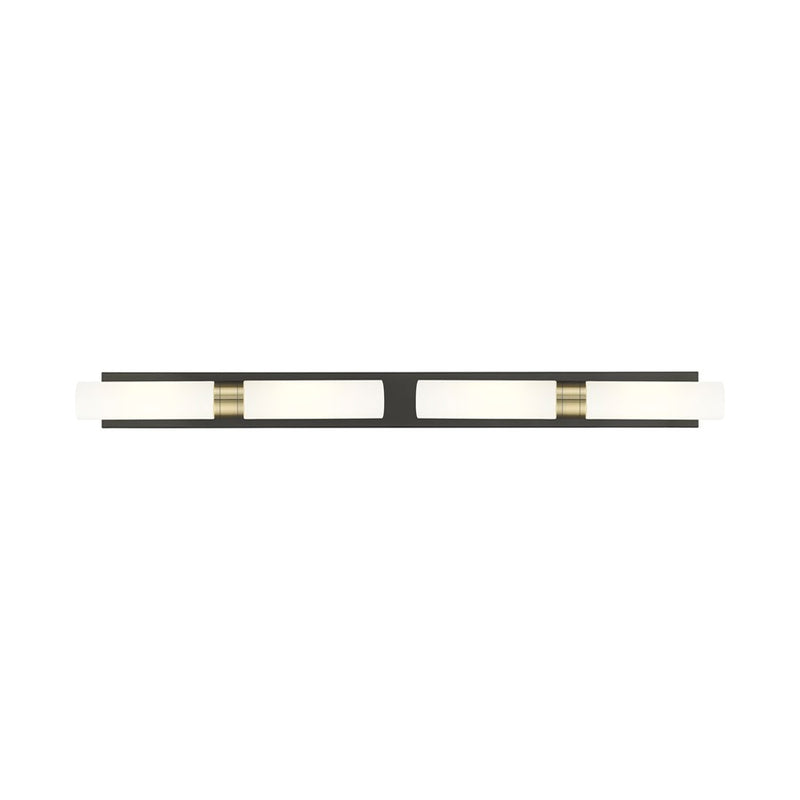 Innovations Ballston Boreas 4Lt 51" Bath, BLB/WH - 617L-4W-BAB-G617-11WH