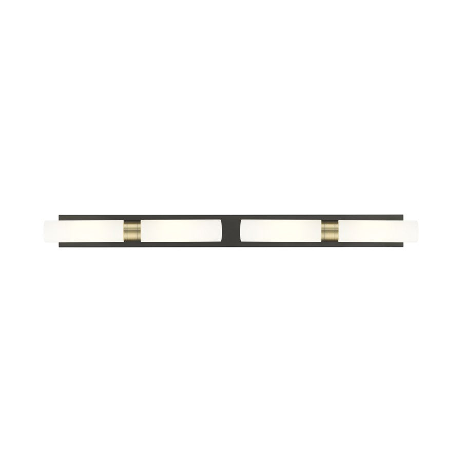 Innovations Ballston Boreas 4Lt 51" Bath, BLB/WH - 617L-4W-BAB-G617-11WH