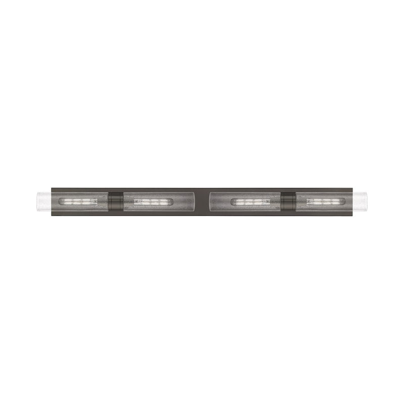 Innovations Ballston Boreas 4Lt 51" Bath, Bronze/Seedy - 617L-4W-OB-G617-11SDY