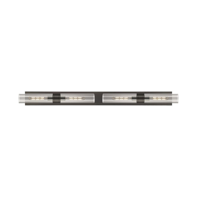 Innovations Ballston Boreas 4Lt 51" Bath, Bronze/Smoke - 617L-4W-OB-G617-11SM