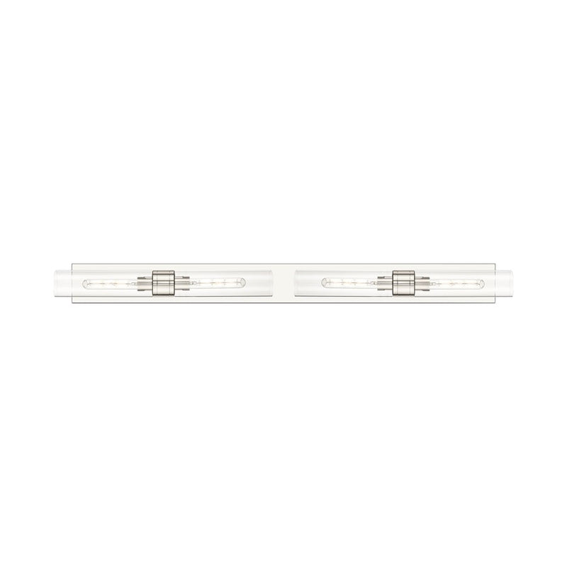 Innovations Ballston Boreas 4Lt 51" Bath, PN/CL - 617L-4W-PN-G617-11CL