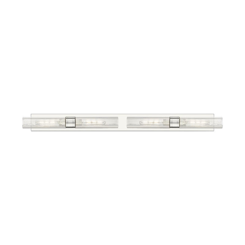 Innovations Ballston Boreas 4Lt 51" Bath, PN/SC - 617L-4W-PN-G617-11SCL