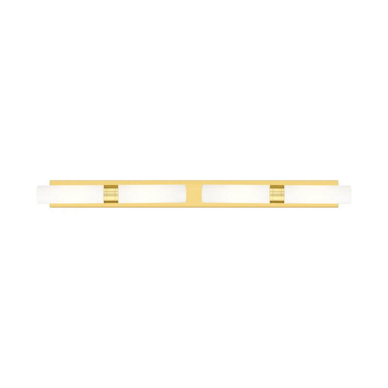 Innovations Ballston Boreas 4Lt 51" Bath, Gold/White - 617L-4W-SG-G617-11WH