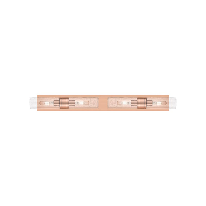 Innovations Ballston Boreas 4Lt 39" Bath, Copper Seedy - 617S-4W-AC-G617-8SDY