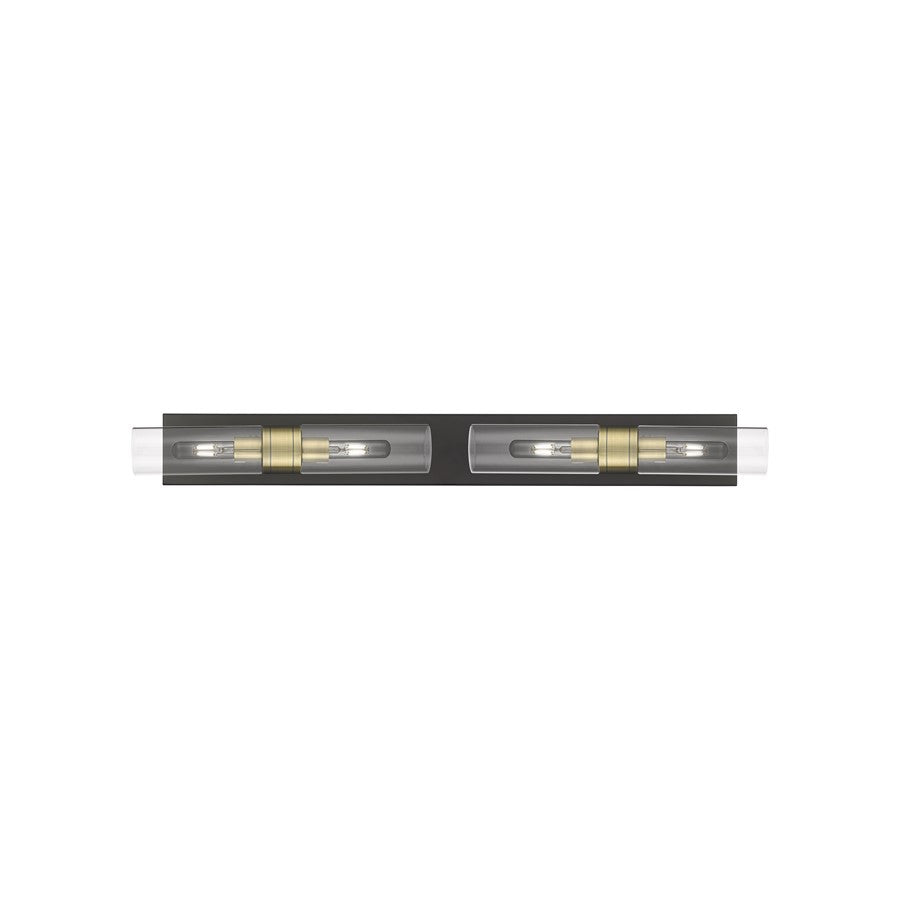 Innovations Ballston Boreas 4Lt 39" Bath, BLB CL - 617S-4W-BAB-G617-8CL